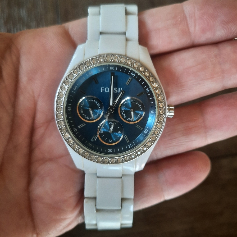 Fossil resin watch